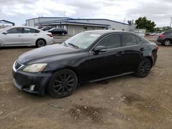 Salvage cars for sale at San Diego, CA auction: 2010 Lexus IS 250