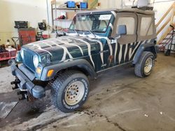 Jeep salvage cars for sale: 1998 Jeep Wrangler / TJ SE
