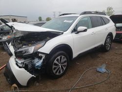 Salvage cars for sale at Elgin, IL auction: 2022 Subaru Outback Premium