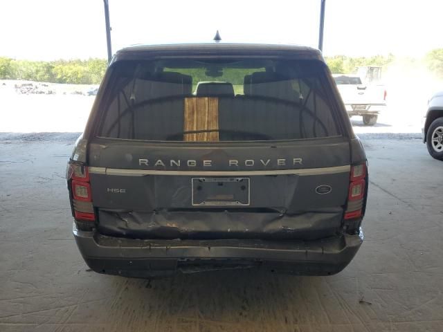 2017 Land Rover Range Rover HSE