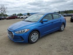 Salvage cars for sale at San Martin, CA auction: 2017 Hyundai Elantra SE