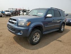 Salvage cars for sale from Copart Brighton, CO: 2007 Toyota Sequoia Limited