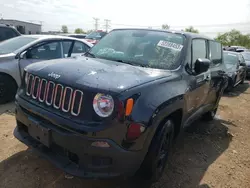 Salvage cars for sale from Copart Elgin, IL: 2016 Jeep Renegade Sport