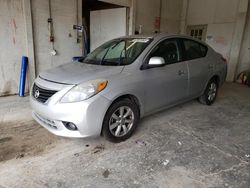 Nissan Versa salvage cars for sale: 2012 Nissan Versa S