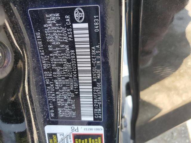 2012 Toyota Camry Base