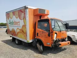 Salvage trucks for sale at Brookhaven, NY auction: 2019 Isuzu NPR HD