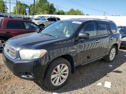 Toyota Highlander salvage cars for sale: 2010 Toyota Highlander Hybrid