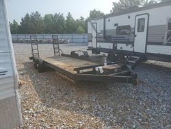 Flat salvage cars for sale: 2017 Flat Trailer
