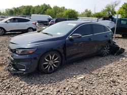 Salvage cars for sale at Pennsburg, PA auction: 2017 Chevrolet Malibu LT