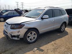 Hyundai Santa FE salvage cars for sale: 2010 Hyundai Santa FE SE