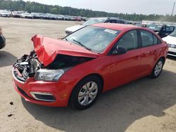 Salvage cars for sale from Copart Gaston, SC: 2016 Chevrolet Cruze Limited LS