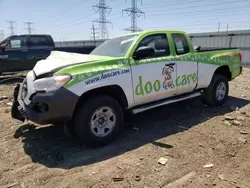 Salvage cars for sale at Elgin, IL auction: 2018 Toyota Tacoma Access Cab