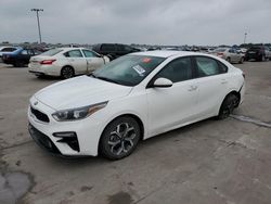 Salvage cars for sale at Wilmer, TX auction: 2021 KIA Forte FE