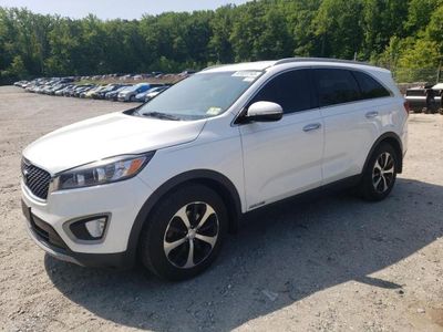 Salvage cars for sale from Copart Finksburg, MD: 2016 KIA Sorento EX
