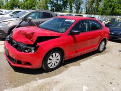 Salvage cars for sale from Copart Bridgeton, MO: 2014 Volkswagen Jetta Base