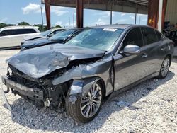 Salvage cars for sale from Copart Homestead, FL: 2018 Infiniti Q50 Luxe