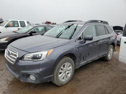 Salvage vehicles for parts for sale at auction: 2017 Subaru Outback 2.5I Premium