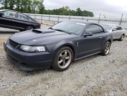 Salvage cars for sale at Spartanburg, SC auction: 2001 Ford Mustang GT