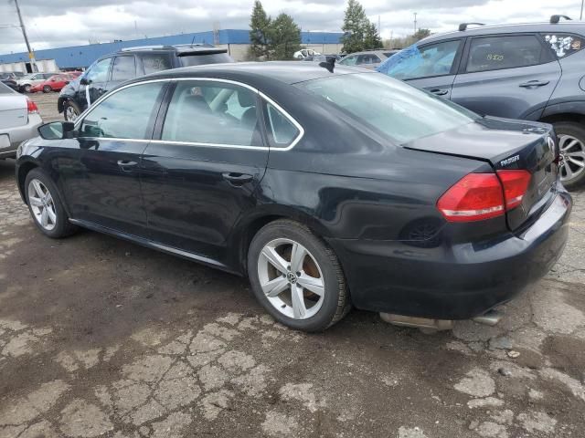 2012 Volkswagen Passat SE