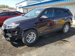Salvage cars for sale from Copart Mcfarland, WI: 2015 KIA Sorento LX
