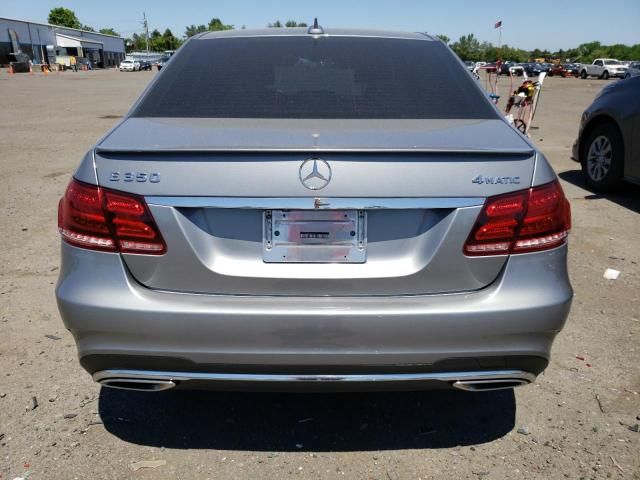 2014 Mercedes-Benz E 350 4matic