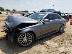 Vehiculos salvage en venta de Copart Haslet, TX: 2017 Mercedes-Benz C300