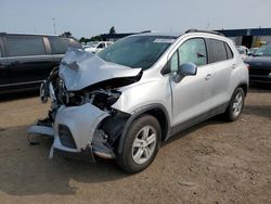 Salvage cars for sale at Woodhaven, MI auction: 2019 Chevrolet Trax 1LT