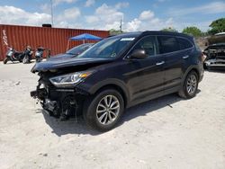 Vehiculos salvage en venta de Copart Homestead, FL: 2017 Hyundai Santa FE SE