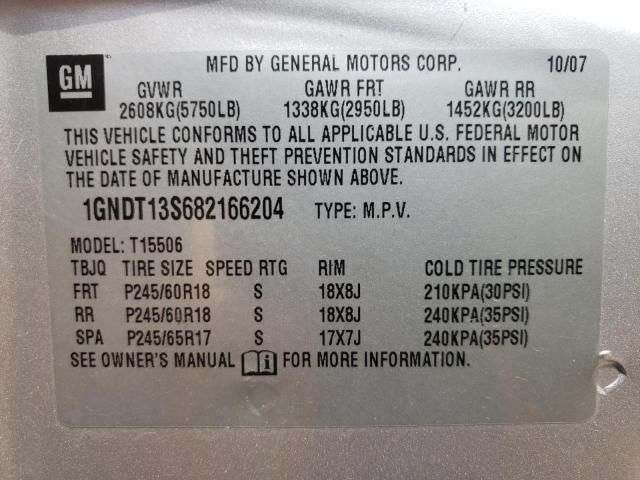 2008 Chevrolet Trailblazer LS