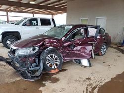 Honda Accord lx Vehiculos salvage en venta: 2015 Honda Accord LX