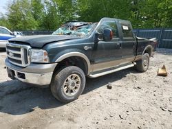 Salvage cars for sale at Candia, NH auction: 2006 Ford F350 SRW Super Duty