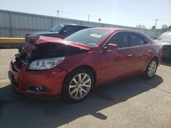 Salvage cars for sale at Dyer, IN auction: 2013 Chevrolet Malibu LTZ
