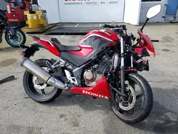 Honda CBR Cycle salvage cars for sale: 2018 Honda CBR300 R