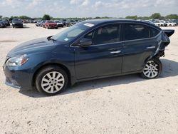 Salvage cars for sale from Copart San Antonio, TX: 2016 Nissan Sentra S