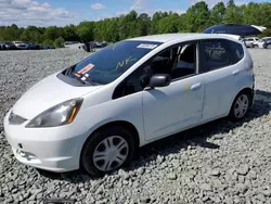 Salvage cars for sale at Mebane, NC auction: 2010 Honda FIT