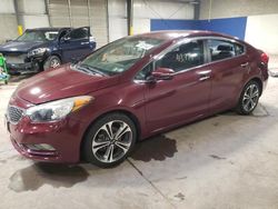 Salvage cars for sale at Chalfont, PA auction: 2015 KIA Forte EX