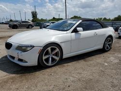 BMW salvage cars for sale: 2008 BMW 650 I