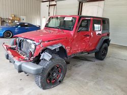 Salvage cars for sale from Copart Lufkin, TX: 2008 Jeep Wrangler Unlimited X