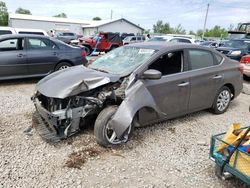 Nissan salvage cars for sale: 2017 Nissan Sentra S