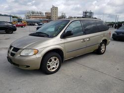 Salvage cars for sale from Copart New Orleans, LA: 2002 Dodge Grand Caravan EX