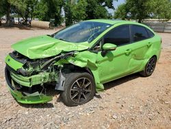 Salvage cars for sale from Copart Oklahoma City, OK: 2015 Ford Fiesta SE