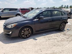 Salvage cars for sale from Copart Houston, TX: 2015 Subaru Impreza Sport