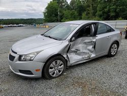 Chevrolet Cruze LS salvage cars for sale: 2013 Chevrolet Cruze LS