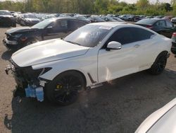 Salvage cars for sale at New Britain, CT auction: 2020 Infiniti Q60 Pure