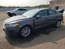Salvage cars for sale from Copart Fredericksburg, VA: 2020 Ford Fusion SE
