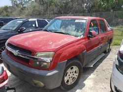 Salvage cars for sale at Fort Pierce, FL auction: 2003 Chevrolet Avalanche C1500