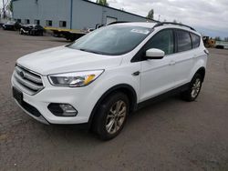 Vehiculos salvage en venta de Copart Portland, OR: 2018 Ford Escape SE