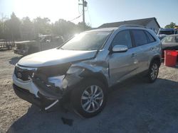 Salvage cars for sale from Copart York Haven, PA: 2011 KIA Sorento EX