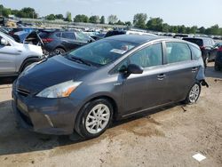 Toyota Prius V salvage cars for sale: 2012 Toyota Prius V