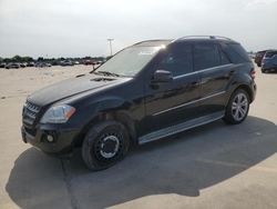 Salvage cars for sale from Copart Wilmer, TX: 2011 Mercedes-Benz ML 350